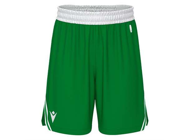 Kansas Basket Eco Shorts GRN/WHT XS Teknisk basketshorts - Unisex 