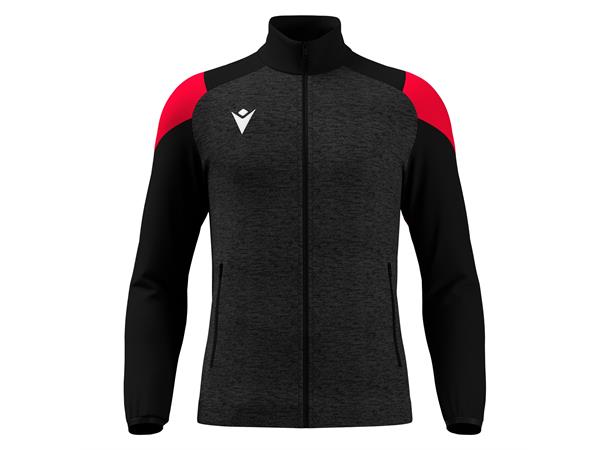 Vanir Travel Full Zip Top BLK/RED XXS Teknisk overtrekksjakke - Unisex 